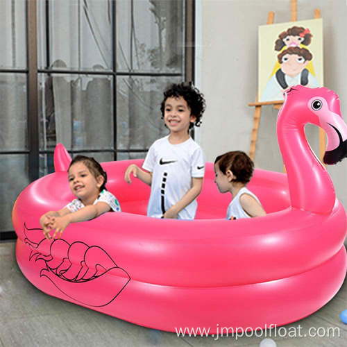 Inflatable Pink Flamingo Children's Swimming Pool kids pool